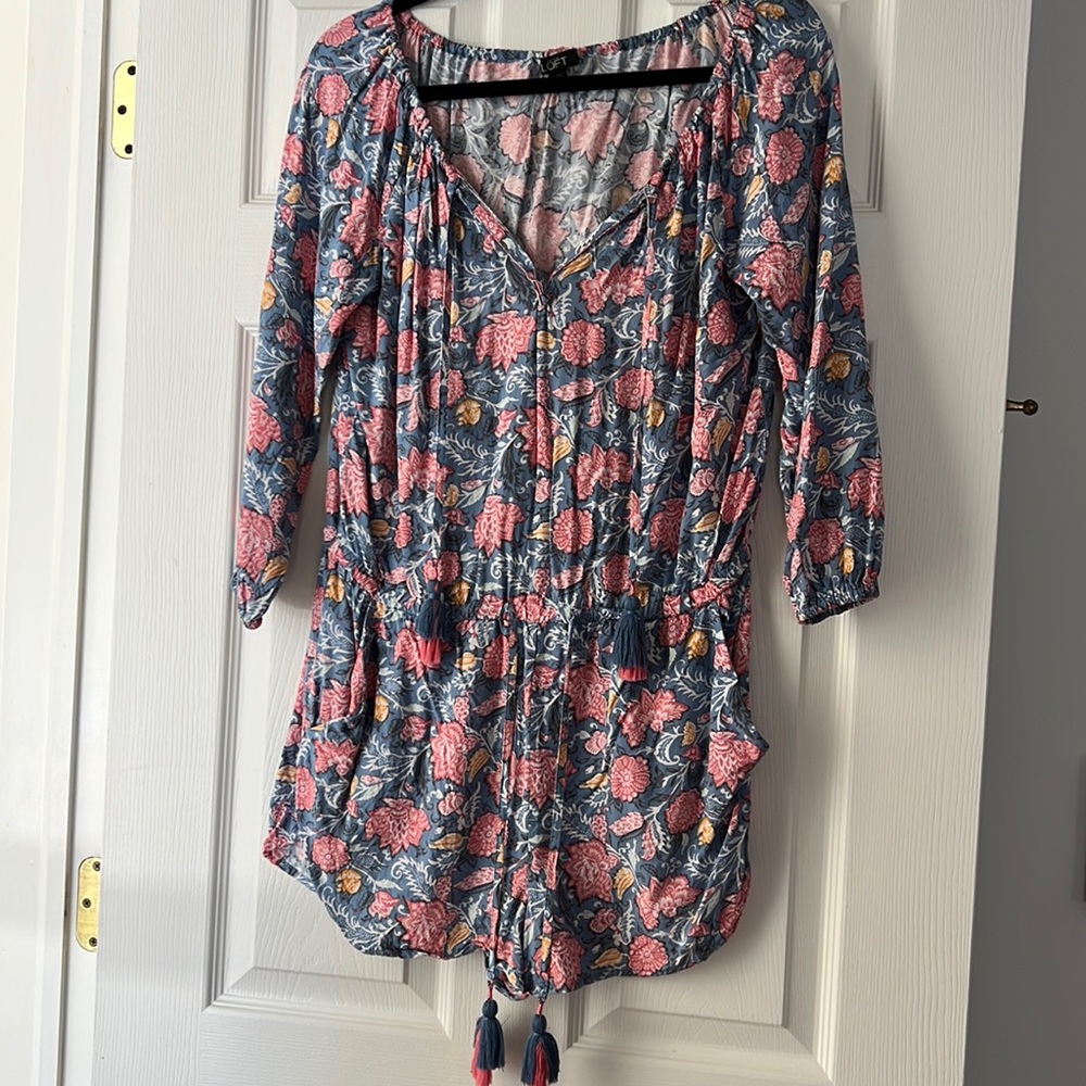 Loft long sleeve romper